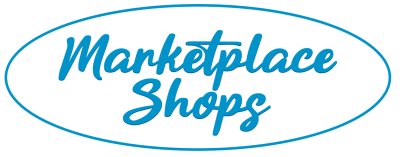 Marketplace Shops Logo with Border